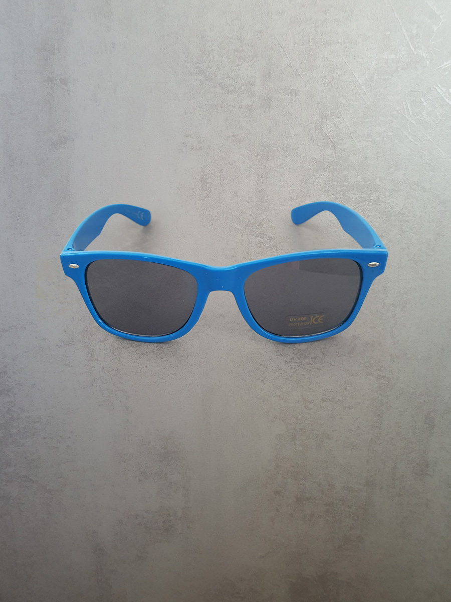 Sonnenbrille blau