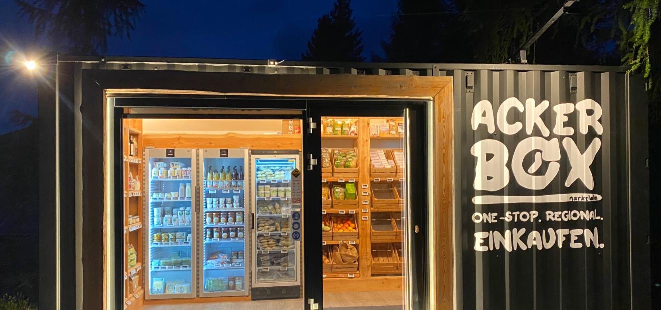 Marktlalm Ackerbox Einkaufen Turracher Höhe 24 Stunden geöffnet
