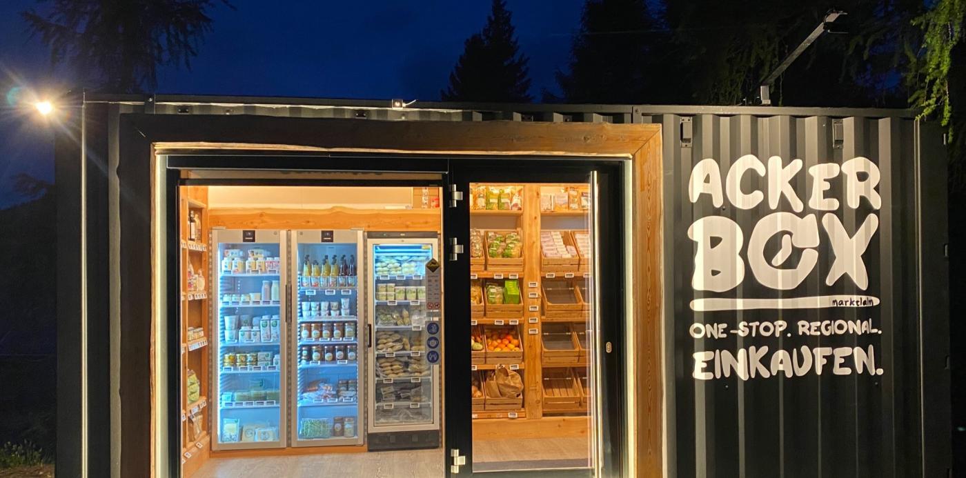 Marktlalm Ackerbox Einkaufen Turracher Höhe 24 Stunden geöffnet