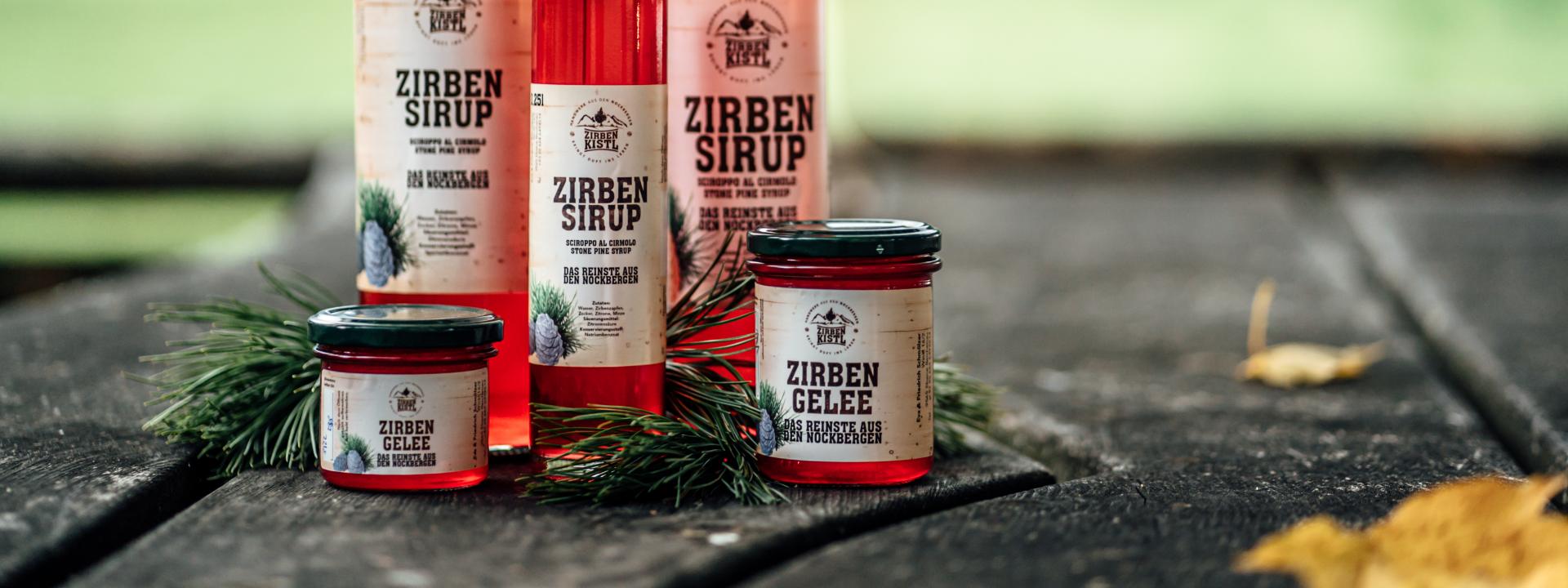 Zirbensirup - Zirbenkistl - Eva Schmölzer-1 Zirbensirup - Zirbenkistl - Eva Schmölzer-1